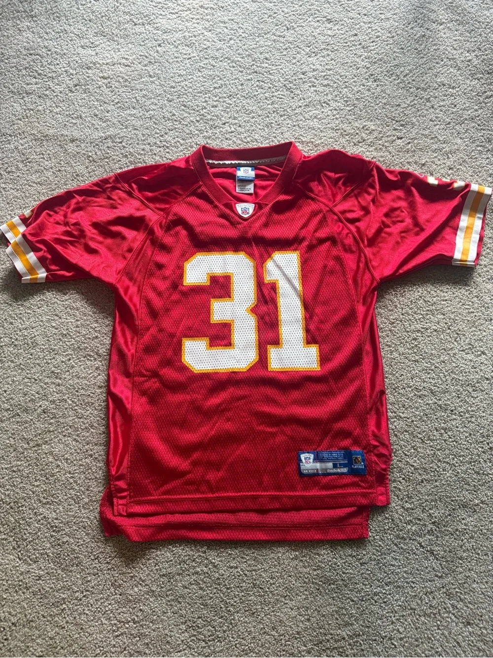 Vintage NFL Kansas City Chiefs Priest Holmes #31 Jersey Youth  Large